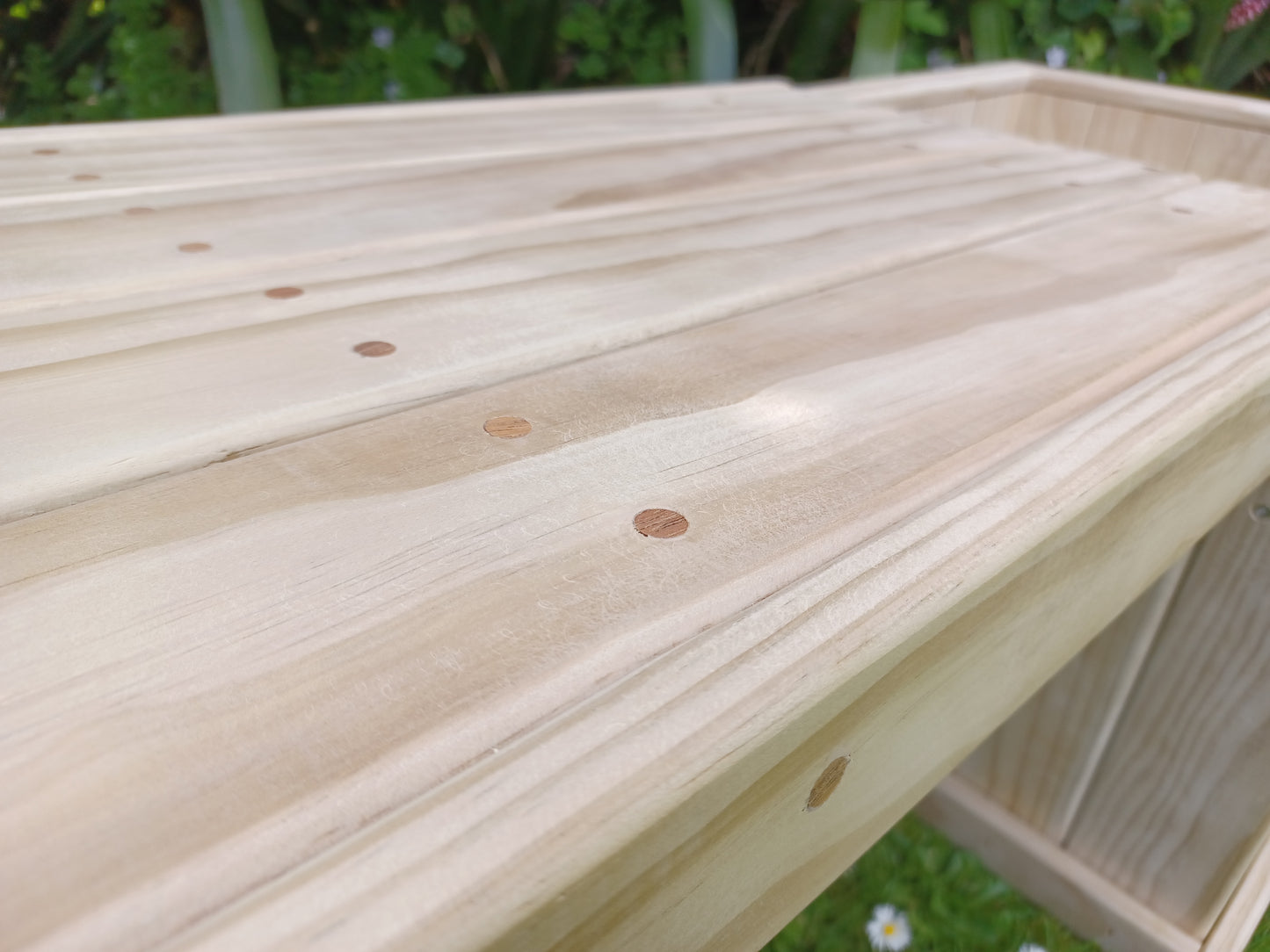 Planter boxes with bench seat