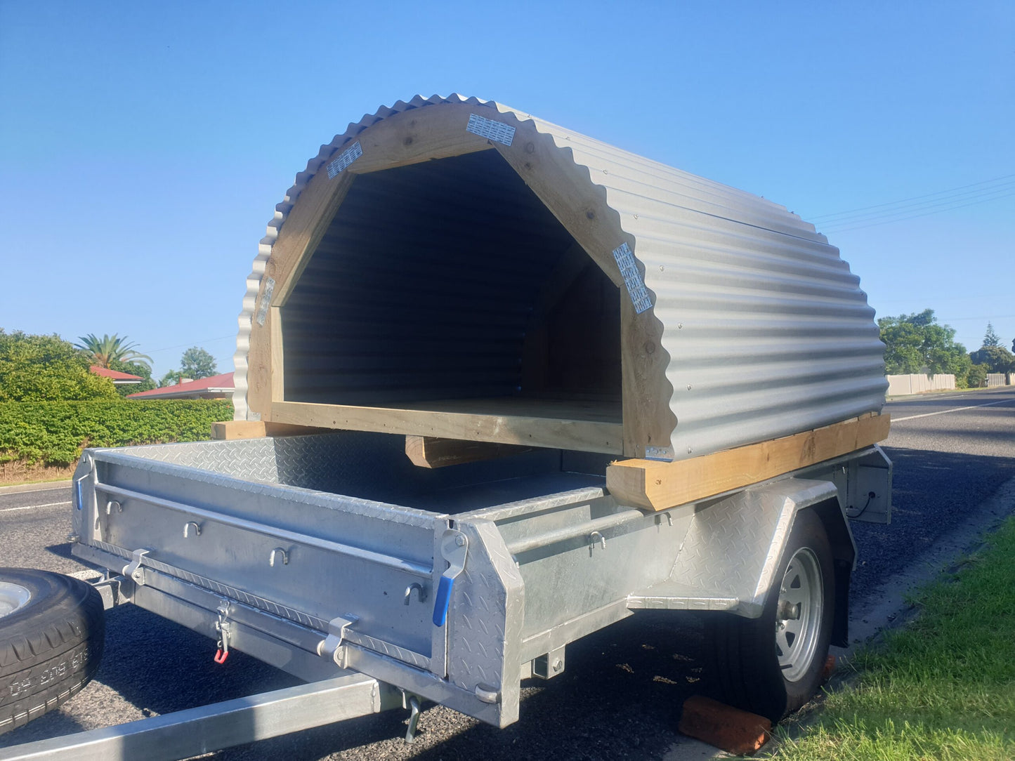 Compact Firewood Storage Shed