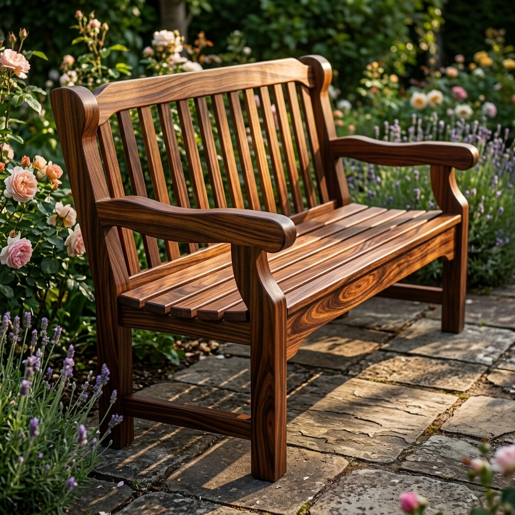 Garden Bench | English