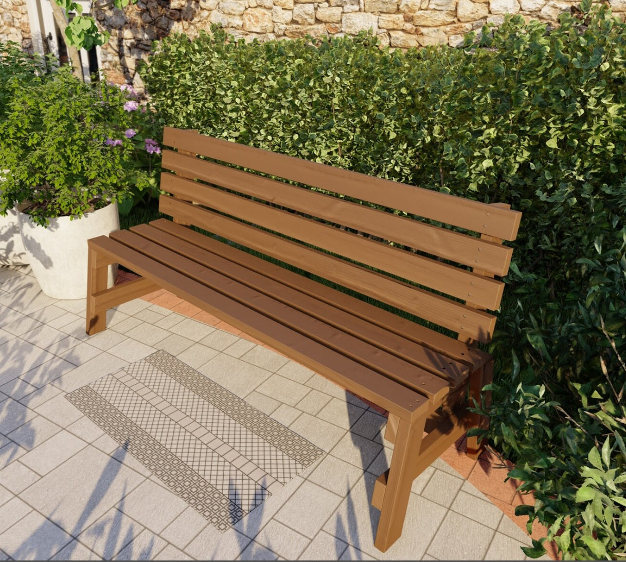 Garden Bench | Modern