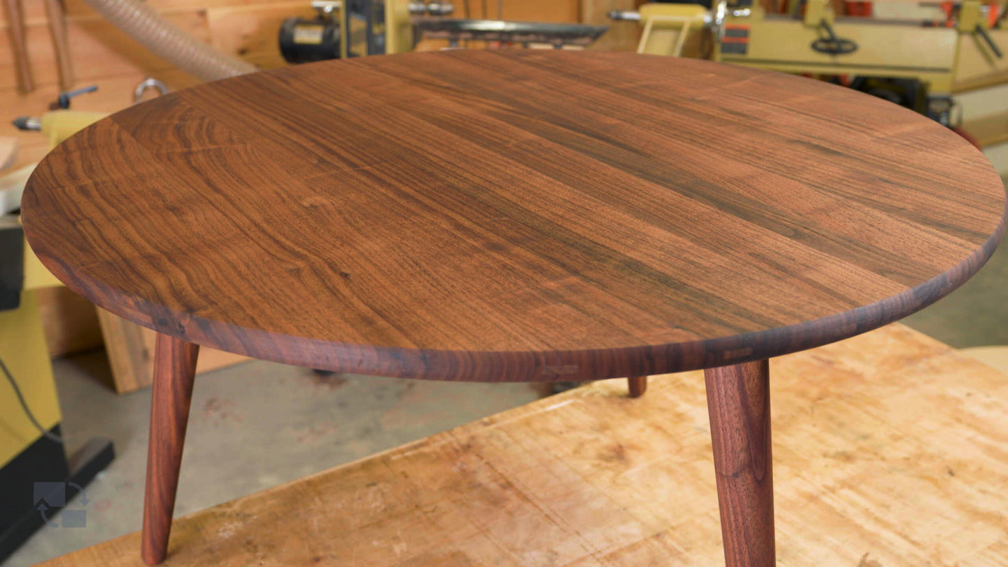3 Legged Danish Modern Coffee Table