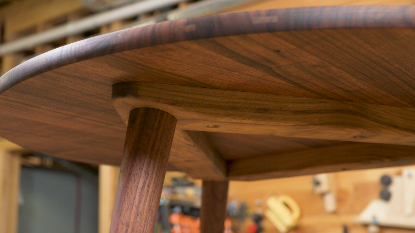 3 Legged Danish Modern Coffee Table
